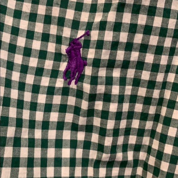 Ralph Lauren Men’s Checkered Button Down - Picture 3 of 4